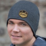 Leather Patch Board Toque